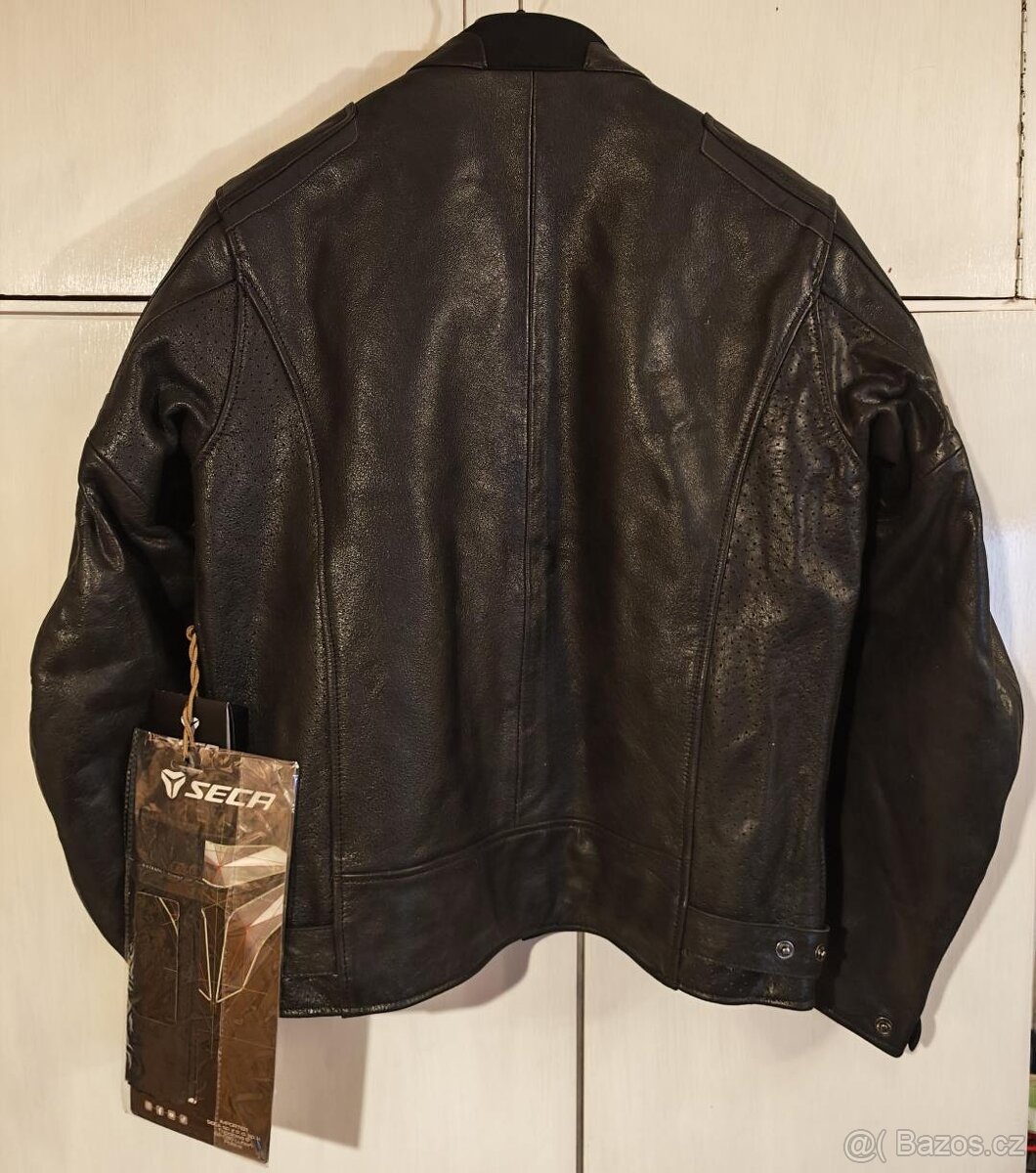 Nová Kožená bunda SECA Hornet II Black vel: 58 PC: 7990,- - 7