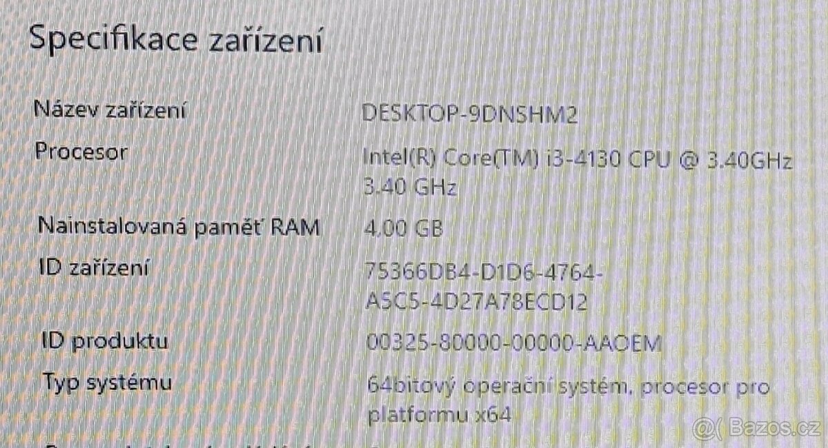 Počítač HP Pavillion PC500 series - 7