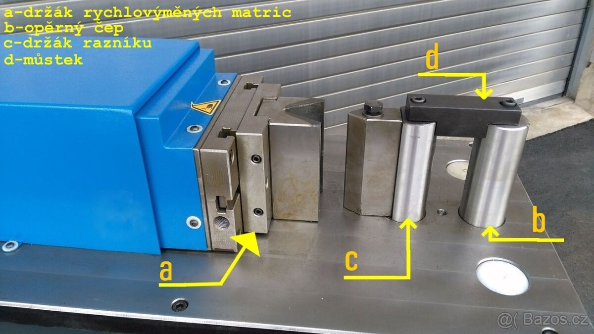 Lis hydraulický vodorovný ohýbací T-800 MULTI - 7