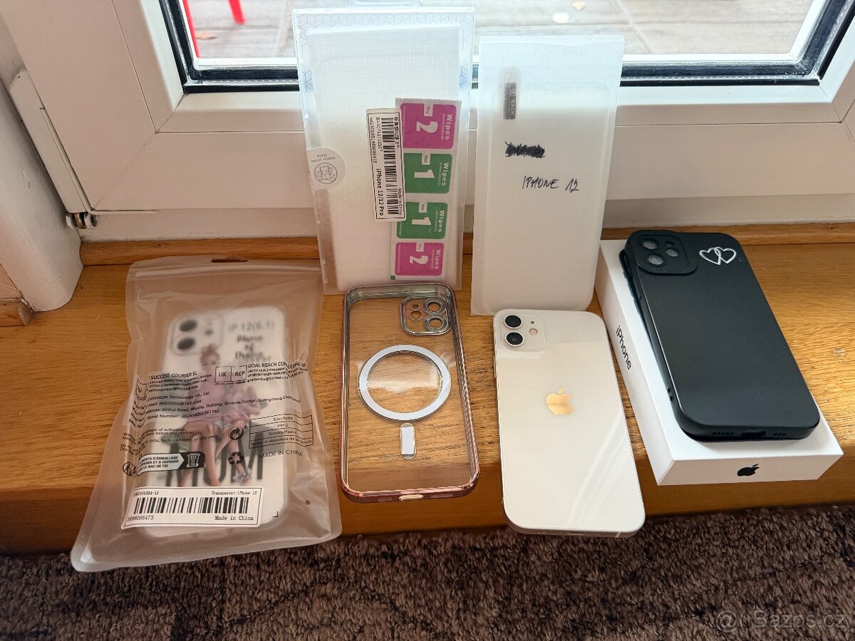 Prodám iPhone 12 White v TOP stavu. - 7