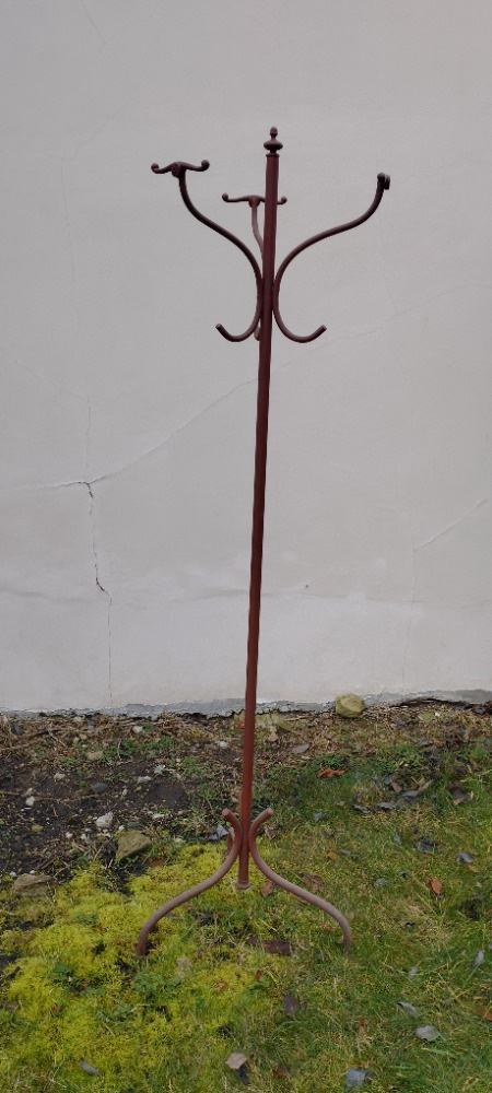 Elegantní kovový věšák – vintage / industriální styl - 7