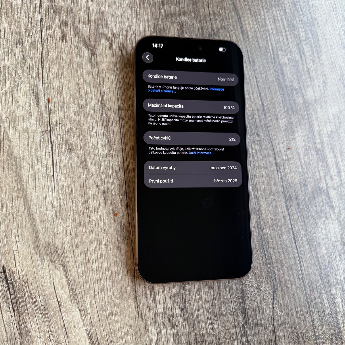 IPhone 16 Pro Max 1TB, pouštní, 100% bat.,eSIM (rok záruka) - 7