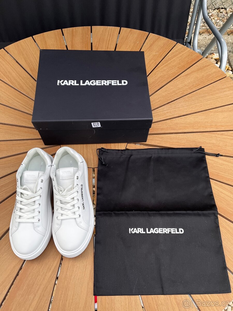 Kožené tenisky Karl Lagerfeld - 7