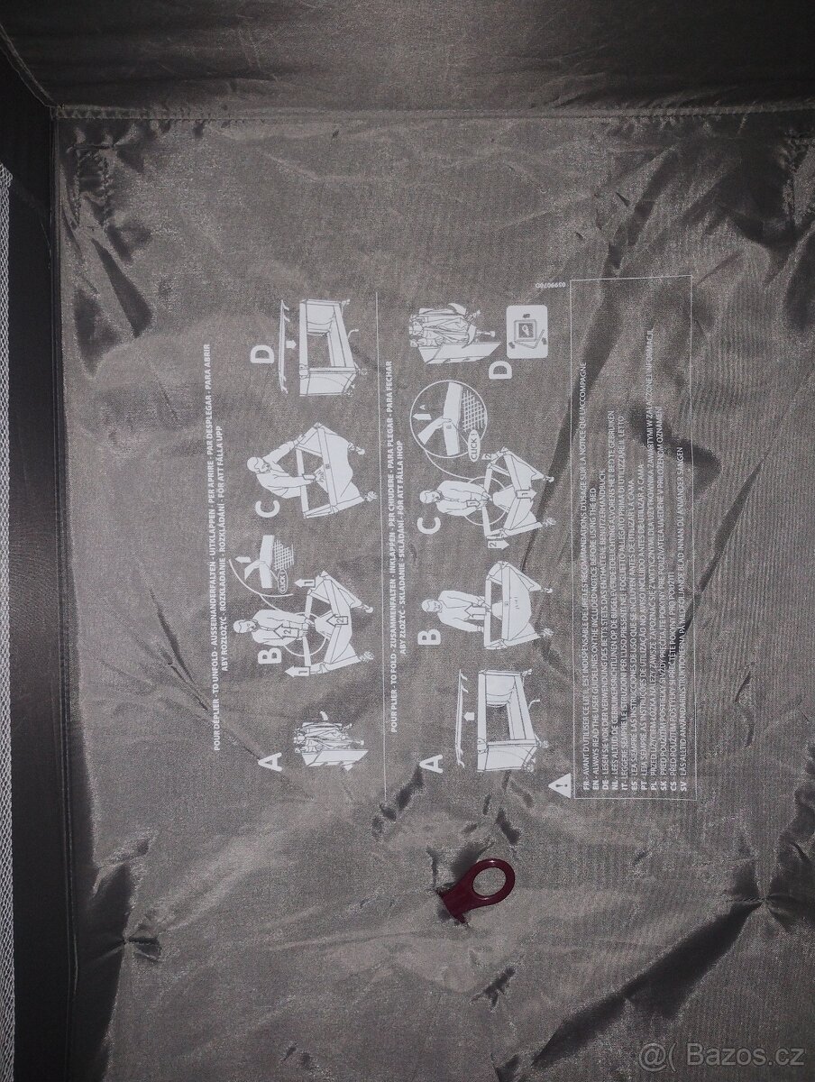 Cestovní postýlka Bebeconfort s cestovní matrací - 7