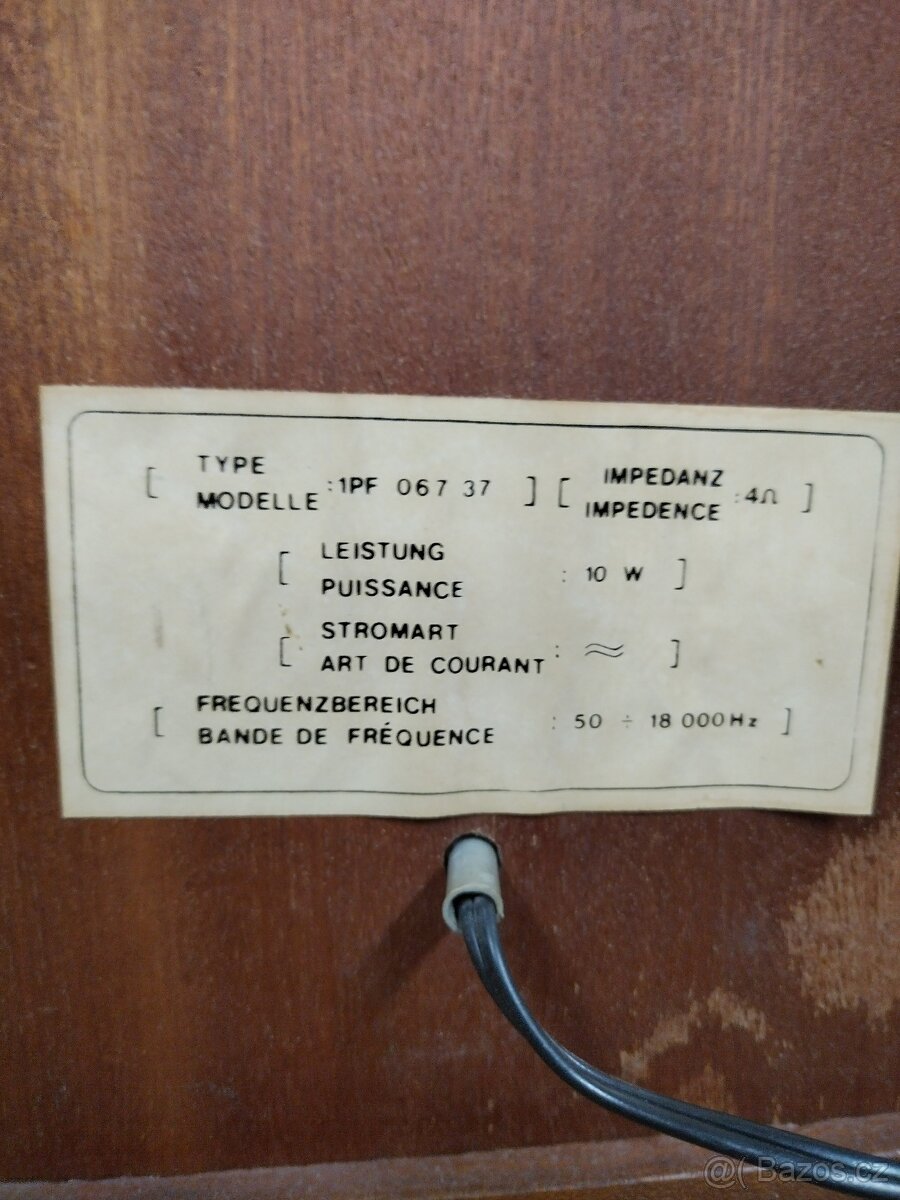 Repro soustava Tesla 1PF 067 33 - 7