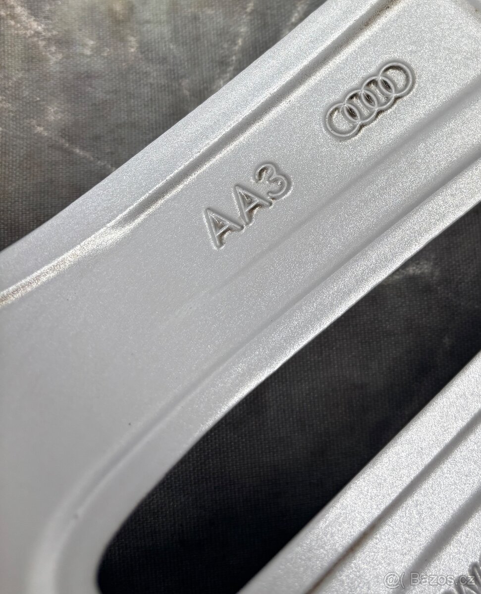 Originální Alu kola 5x112 Audi A4 225/50/17 Zimní - 7