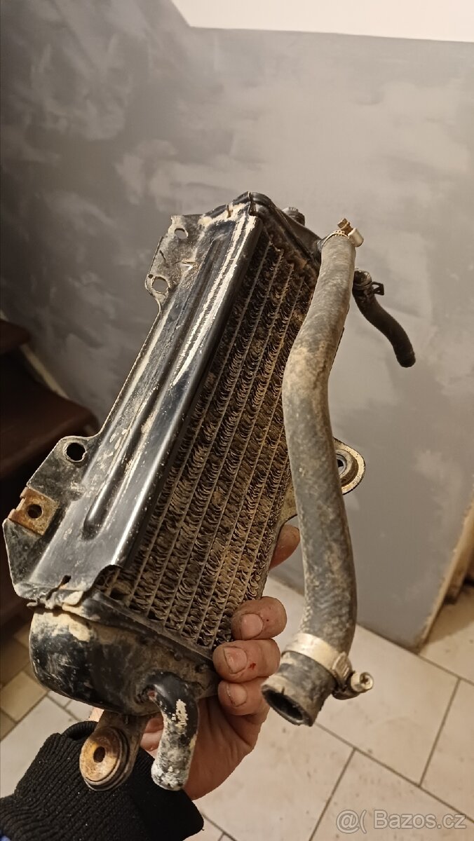 Chladič, chrániče chladiče KX 250 - 7