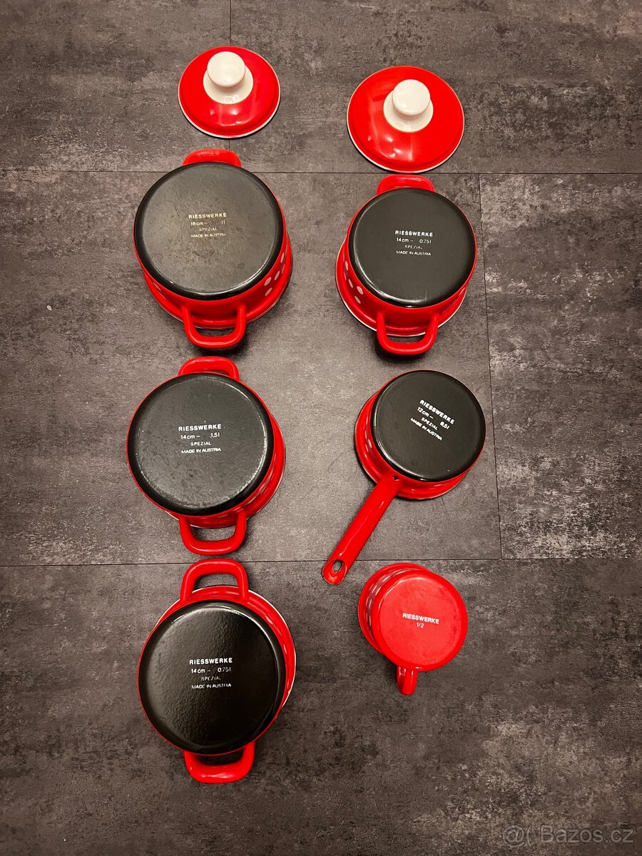 Hrnce 6ti dílna sada - 7