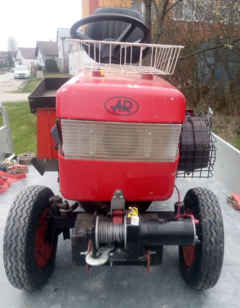 2bubnová sekačka+rotavátor, malotraktor+přívěs - 7