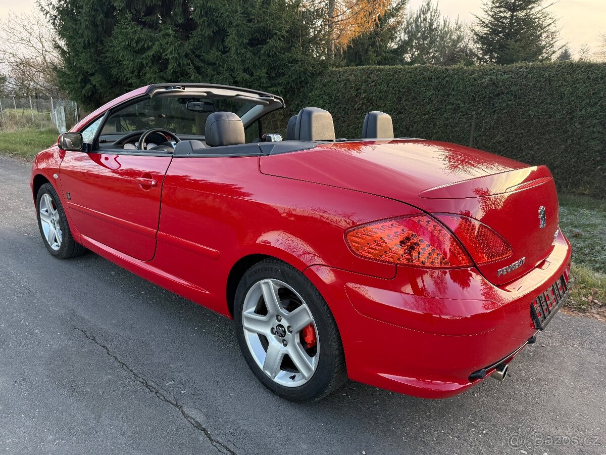 Peugeot 307cc 2.0 benzín 103kw JBL edice manuál - 7