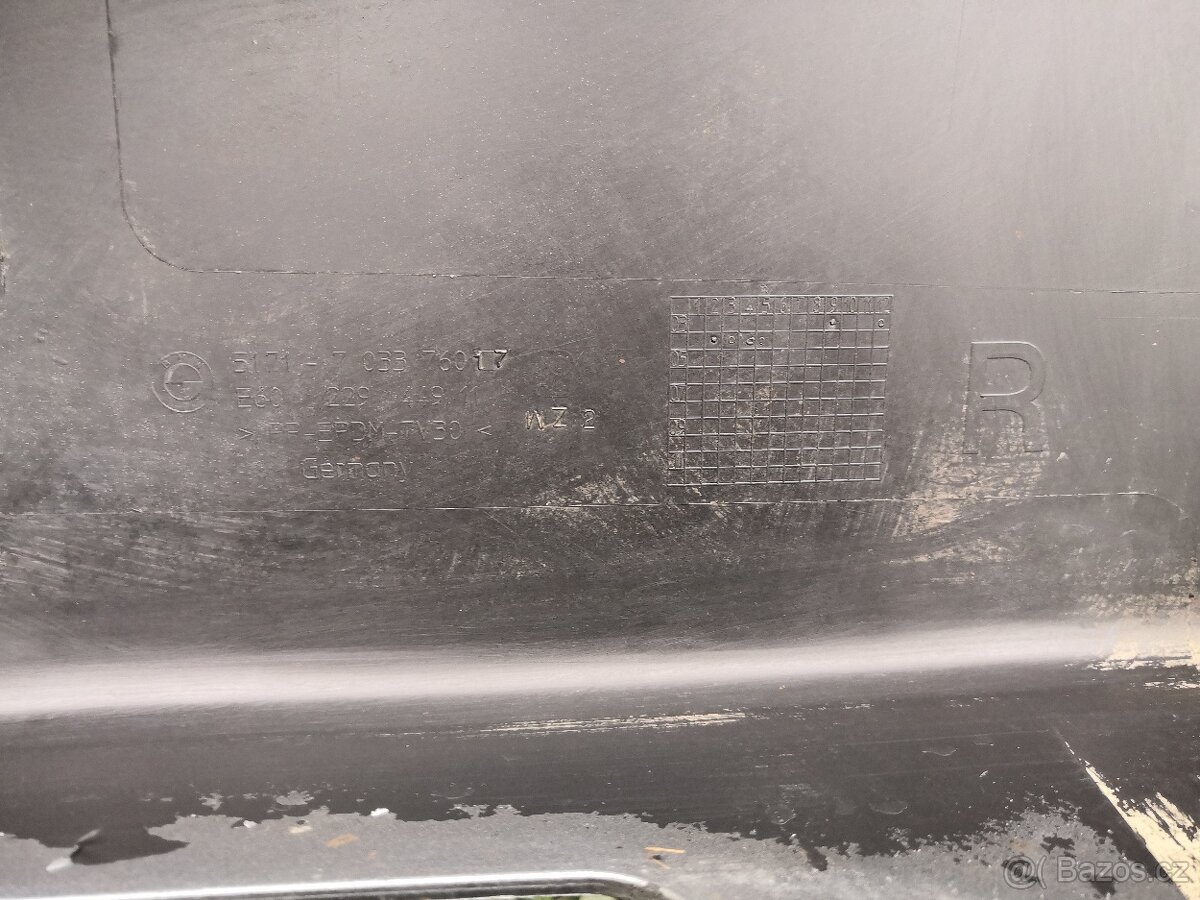 Plastové prahy BMW 5 e60 e61 - 7