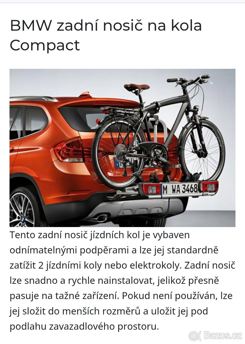 Originální držák kol BMW - 7