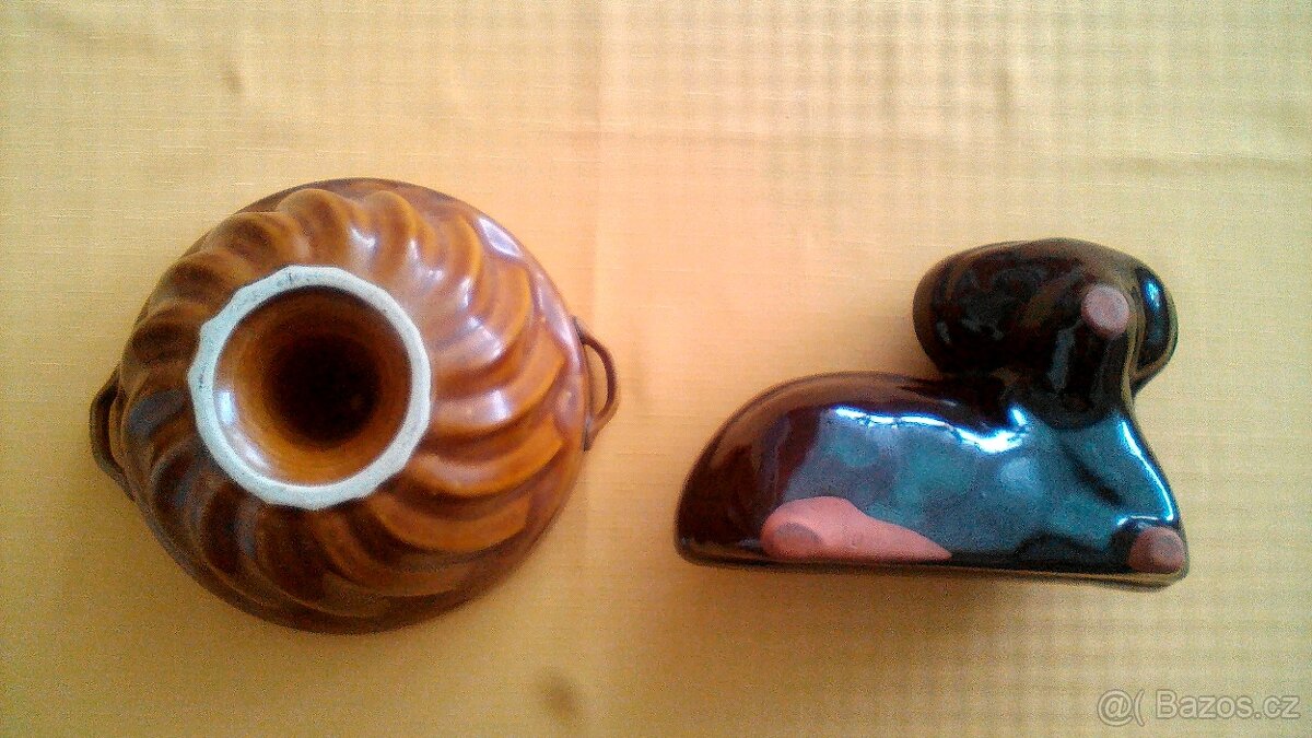 Formy (retro) - na bábovku, srnčí hřbet, beránka - 7