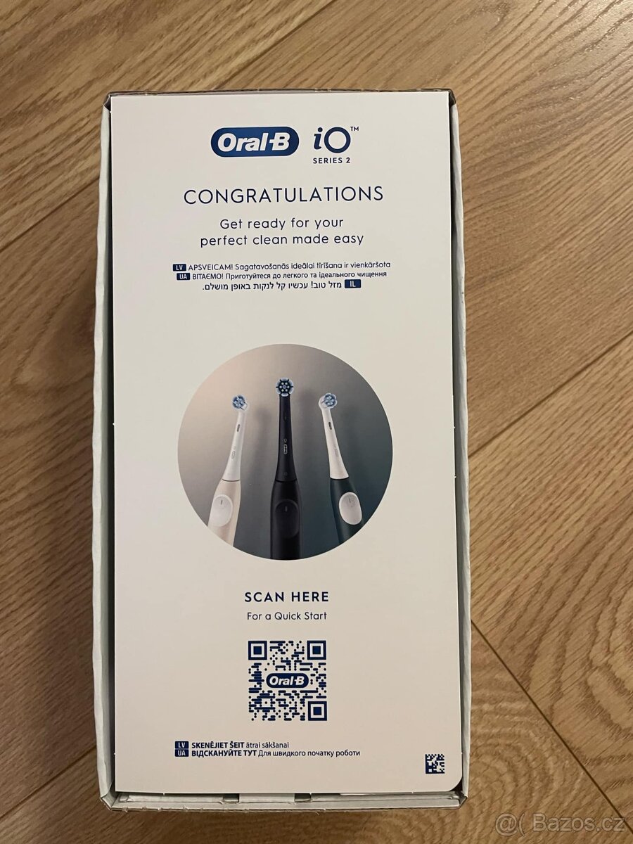 Elektrický kartáček Oral B iO2 - černý - 7