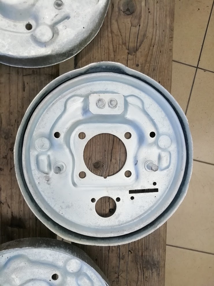 Fiat 126 NT - 4x98 - pozinkované brzdové štíty - 7