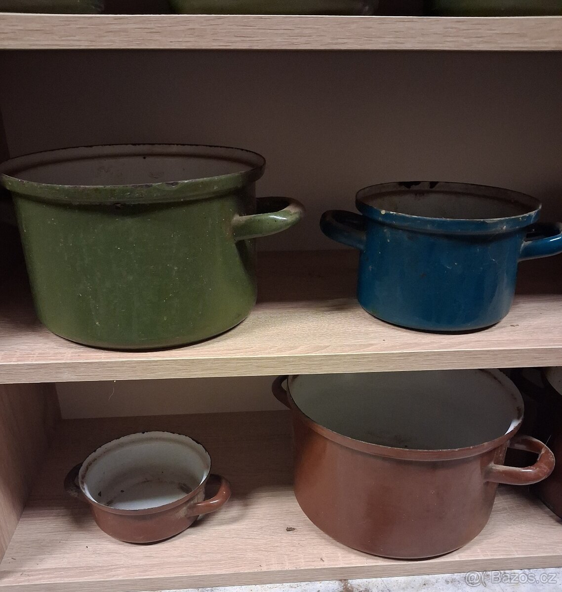 Retro nádobí hrnce - 7