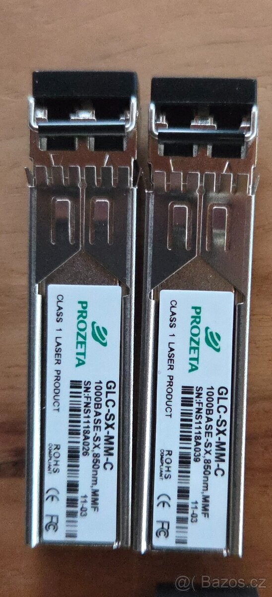 SFP moduly GLC set 40ks - 7