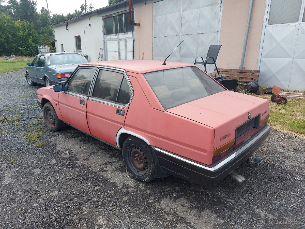 Alfa Romeo 90 2.4 TD, bez dokladů. - 7
