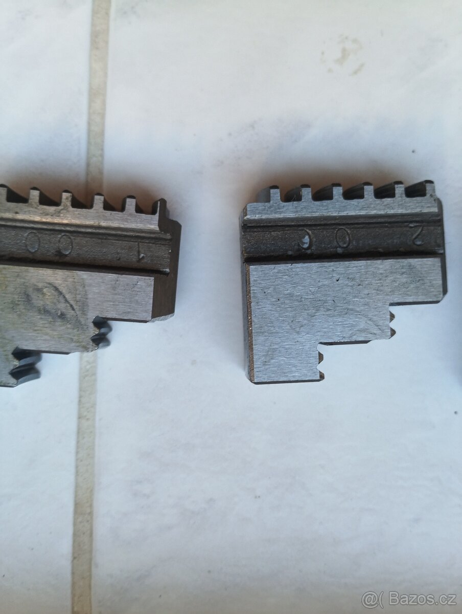 tři čelisti do sklíčidla - NOVÉ - 7