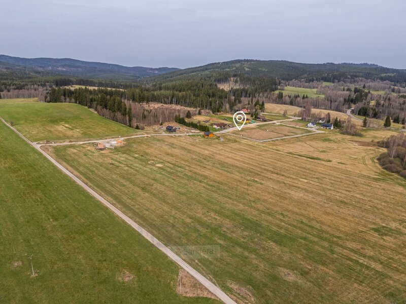 Stavební pozemek 1202 m2, Nová Pec - 7