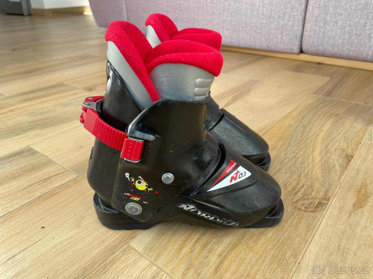 Dětský lyžařský set lyže 88 cm a boty 26-27 - 7