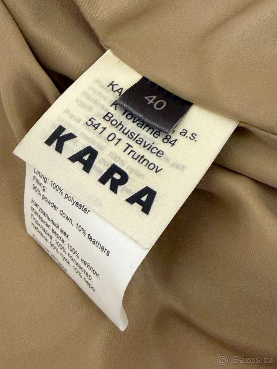 Dámský kabát KARA vel. 40 1x nošený - 7