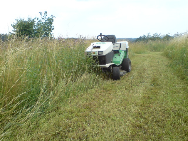 Etesia, zahradní trakturek, profi sekačka - 7