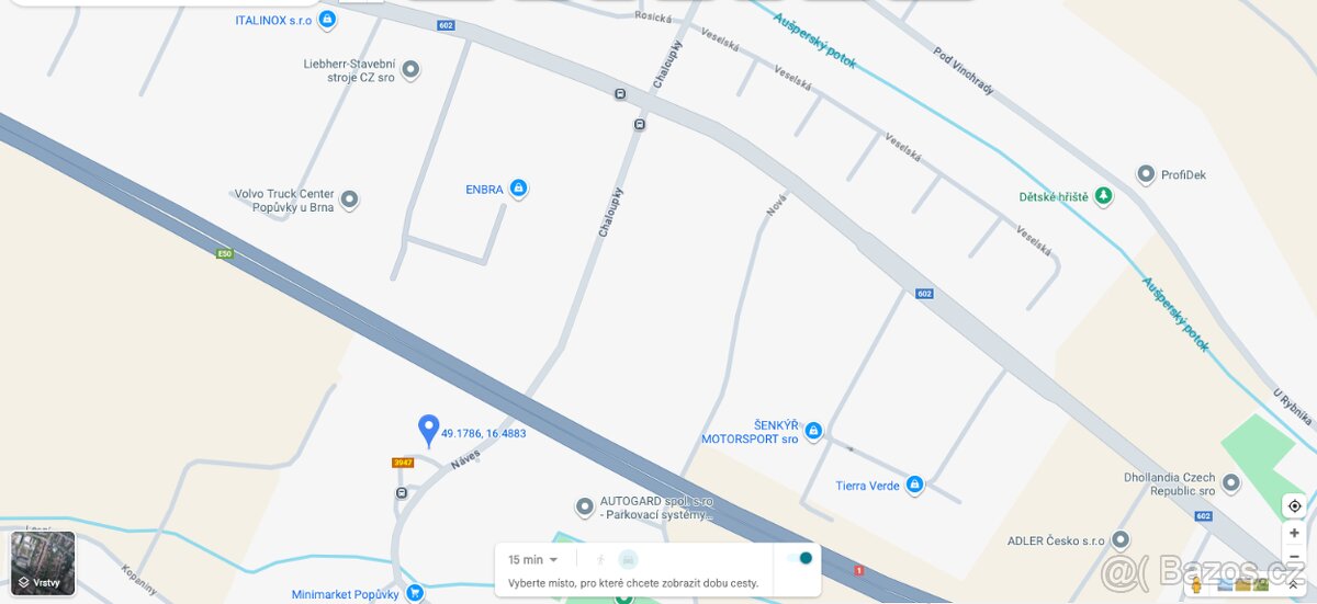 Prodám nemovitost na adrese Náves 7/21, 66441 Popůvky - 7