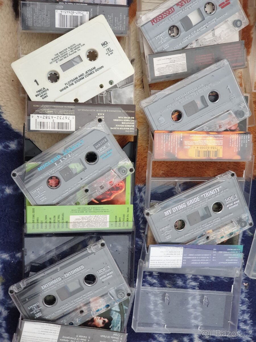 Prodám originální kazety MC- Death, thrash METAL - 7