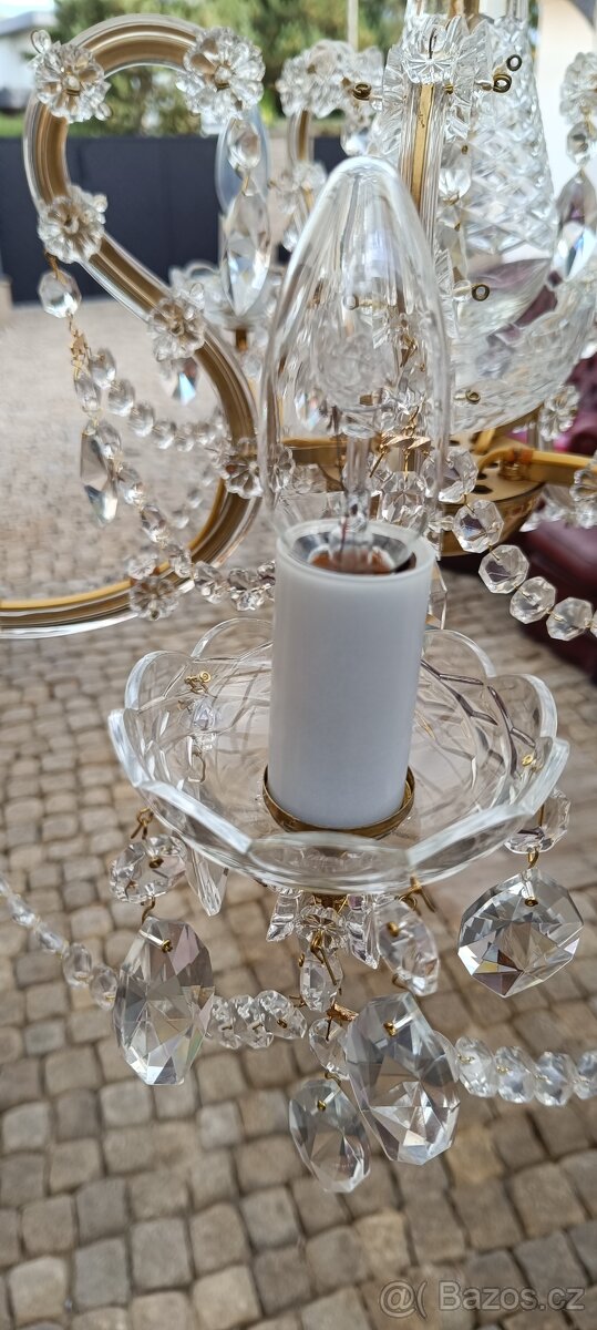 Křišťálový lustr Kamenický Šenov - 7