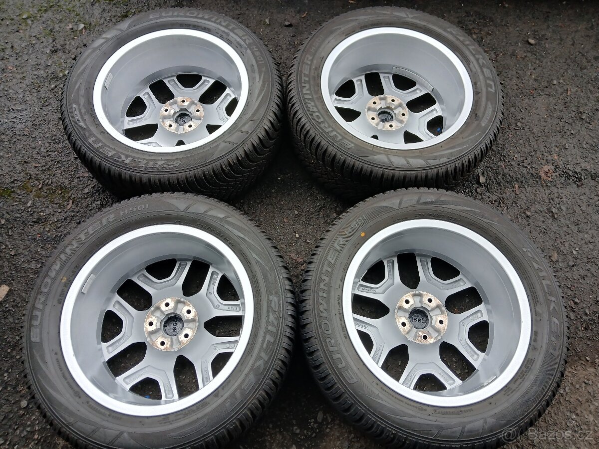 Prodám sadu Orig ALU kol Jeep 235/55R17 zimní - 7