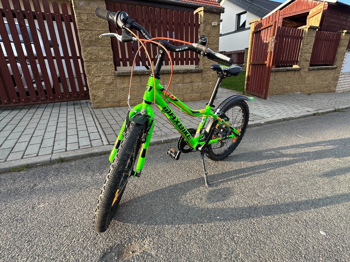Dětské kolo Maxbike Junior 20" - zelené - 7