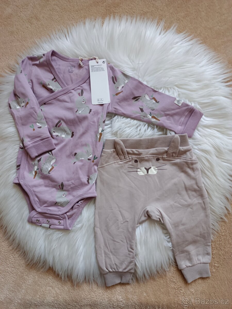 Body Lindex vel 68 králíčci - 7