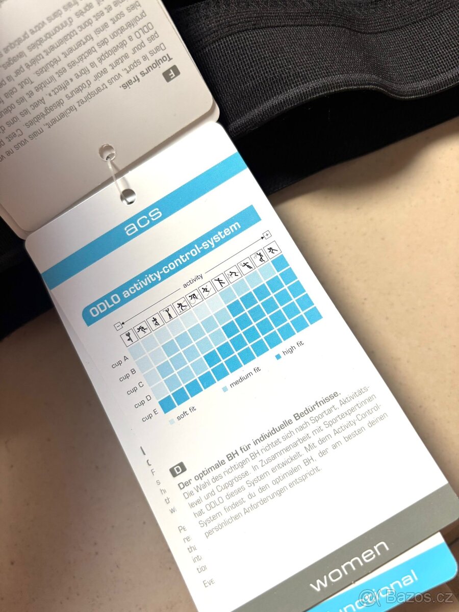 Nové ODLO sportovní podprsenka High 75C - 7