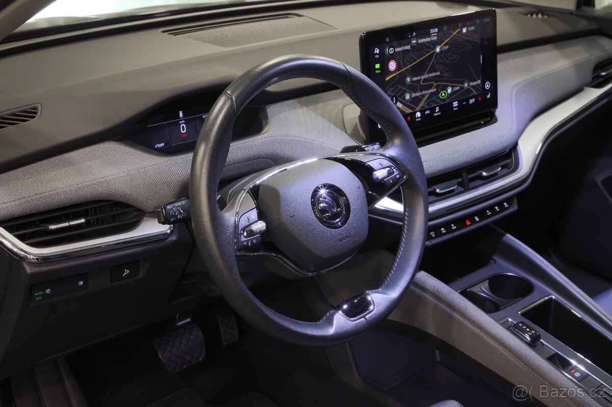 Škoda Enyaq 132kW SOH 95,3% 54tkm Kůže - záruka Autodraft - 7