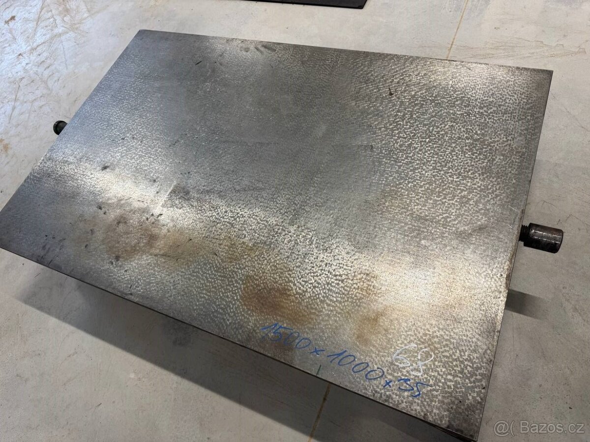 Litinová deska , svařovací - upínací - rovnací stůl -více ks - 7