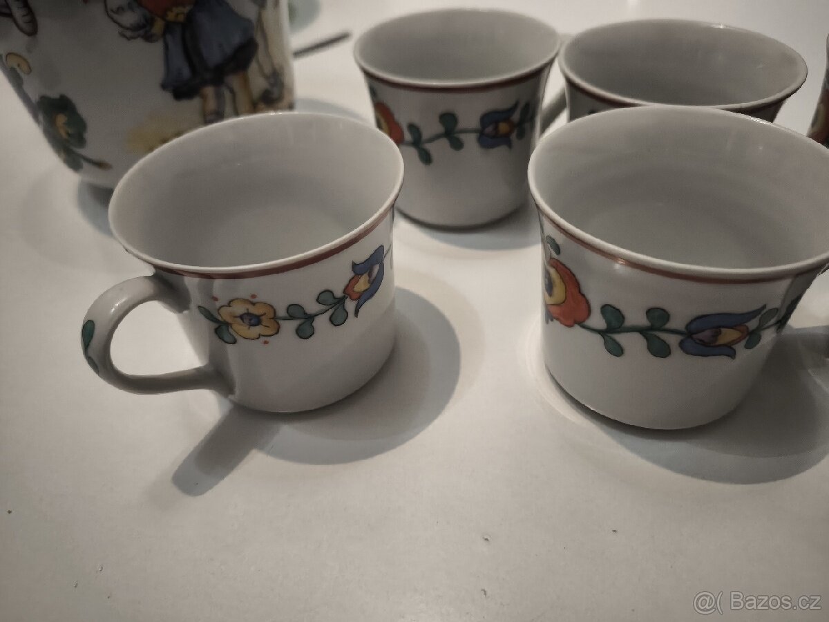 Malované porcelan ruční prace - 7