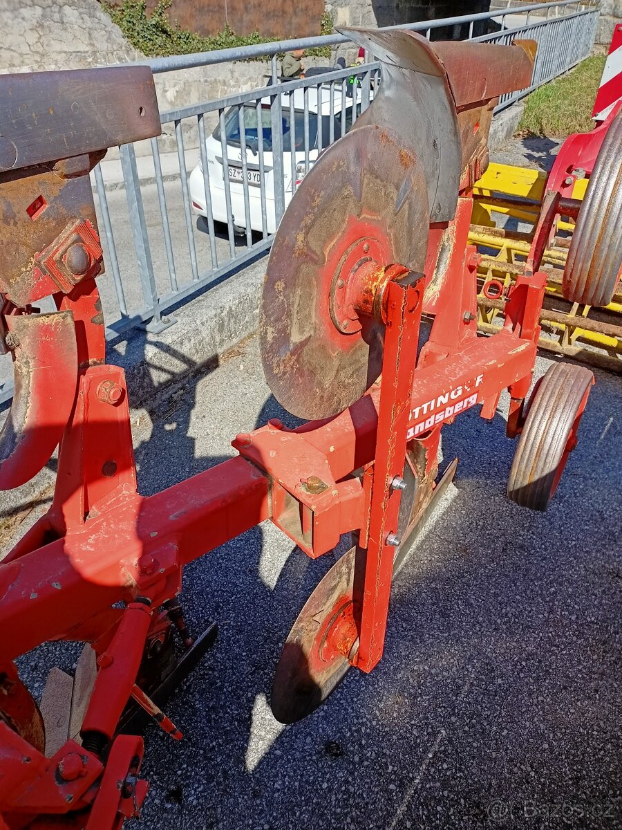 Pěkný pluh Potinger 2 radlice ibracak - 7