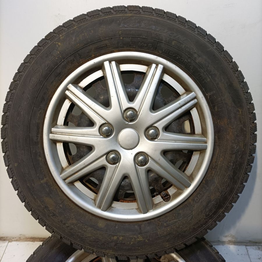 14" plechová kola – 4x100 – OPEL (CHEVROLET, DAIHATSU, ROVE - 7