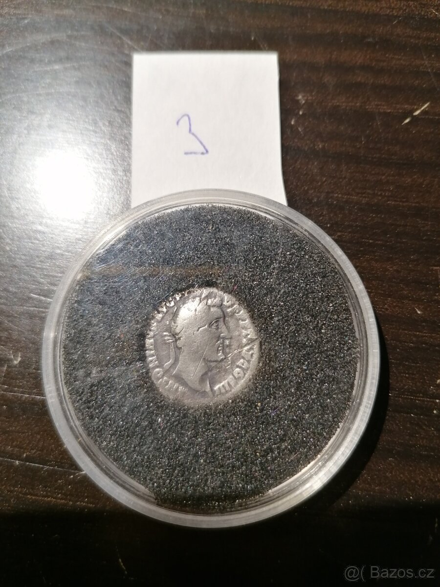 Římské stříbrné denáry 5ks - 7