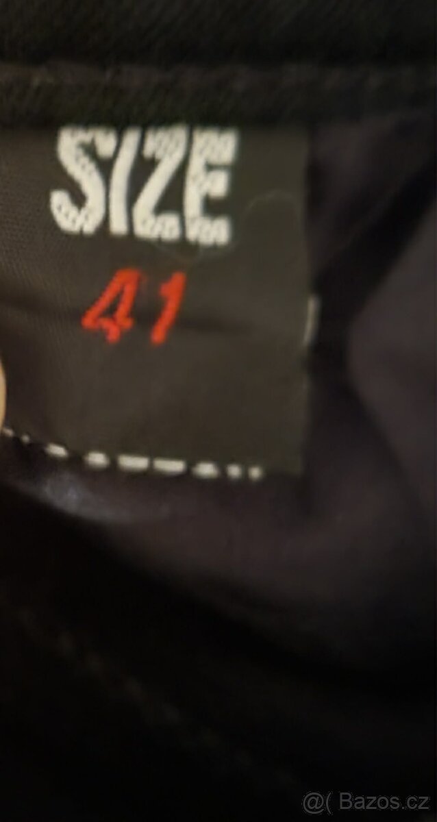 Zateplené pánské strečové kalhoty č. 41 nové - 7