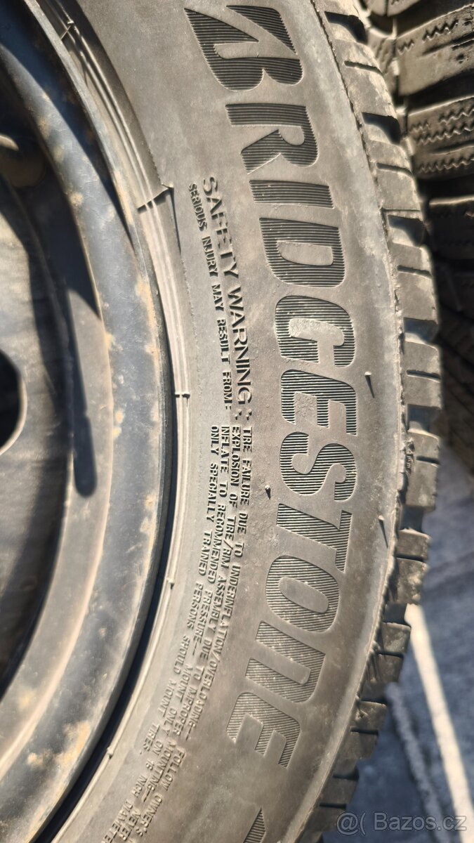 P plechová kola + zimní pneu Bridgestone - Scala, Kamiq - 7