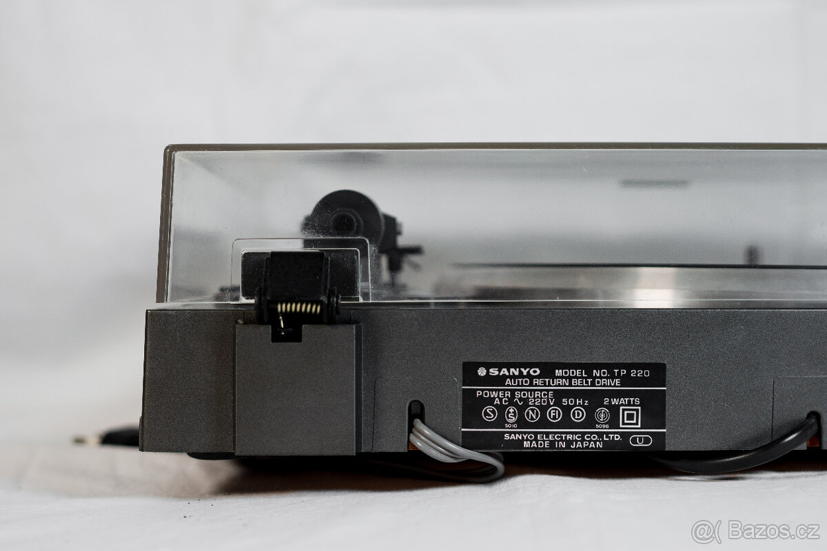 gramofon Sanyo TP 220 - 7