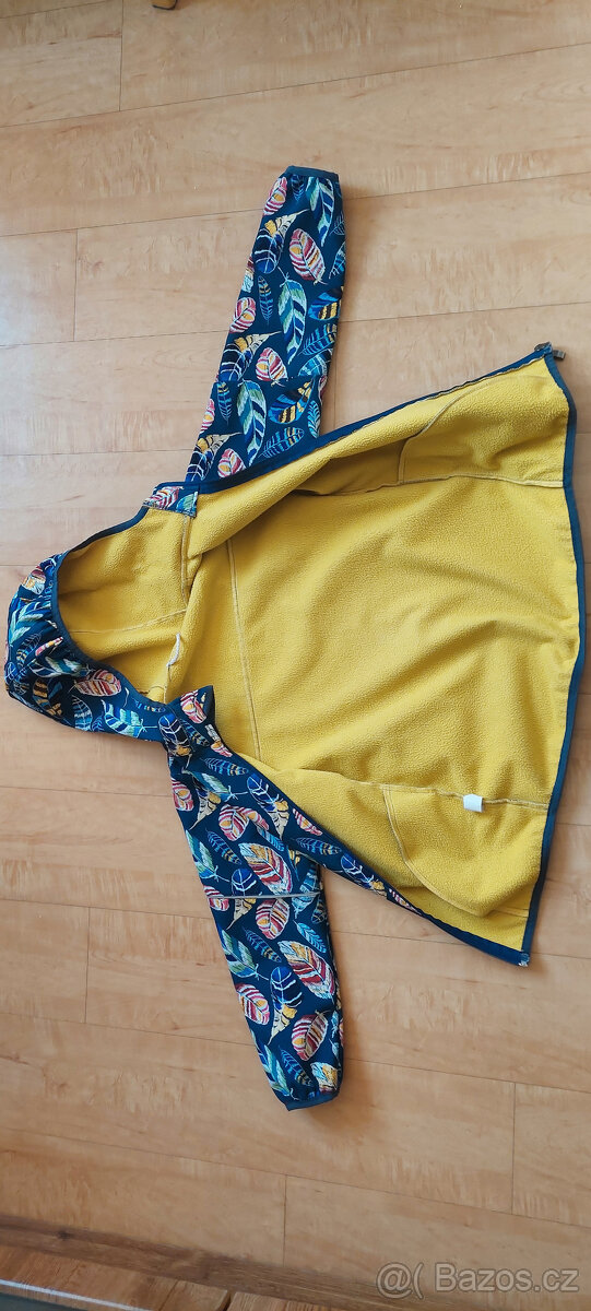 Softshellová bunda s microfleecem - vel. 122 - 7