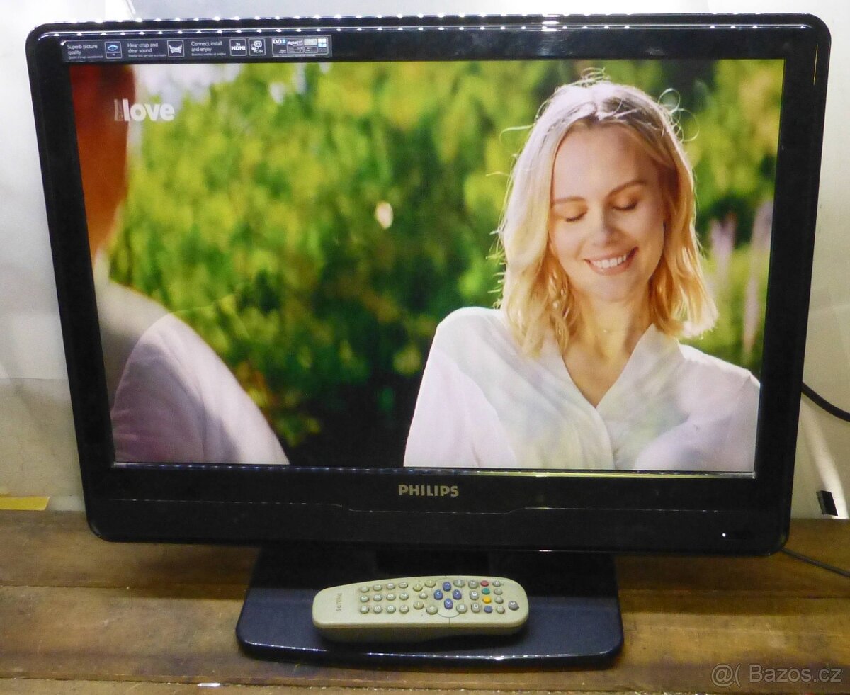 LCD televize 56 cm PHILIPS, 22 palců, nemá DVBT2 - 7