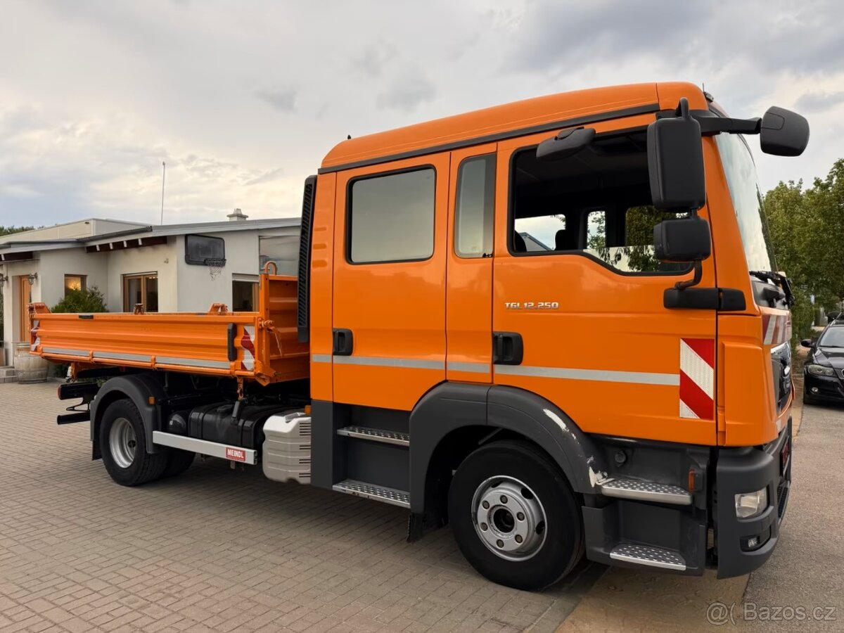 MAN TGL 12.250 Meiller/DoKa 6 míst - 7