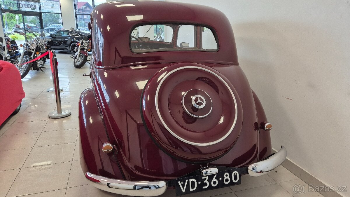 Mercedes 170 S 1949 Dívejte se na krásu jako na novou - 7