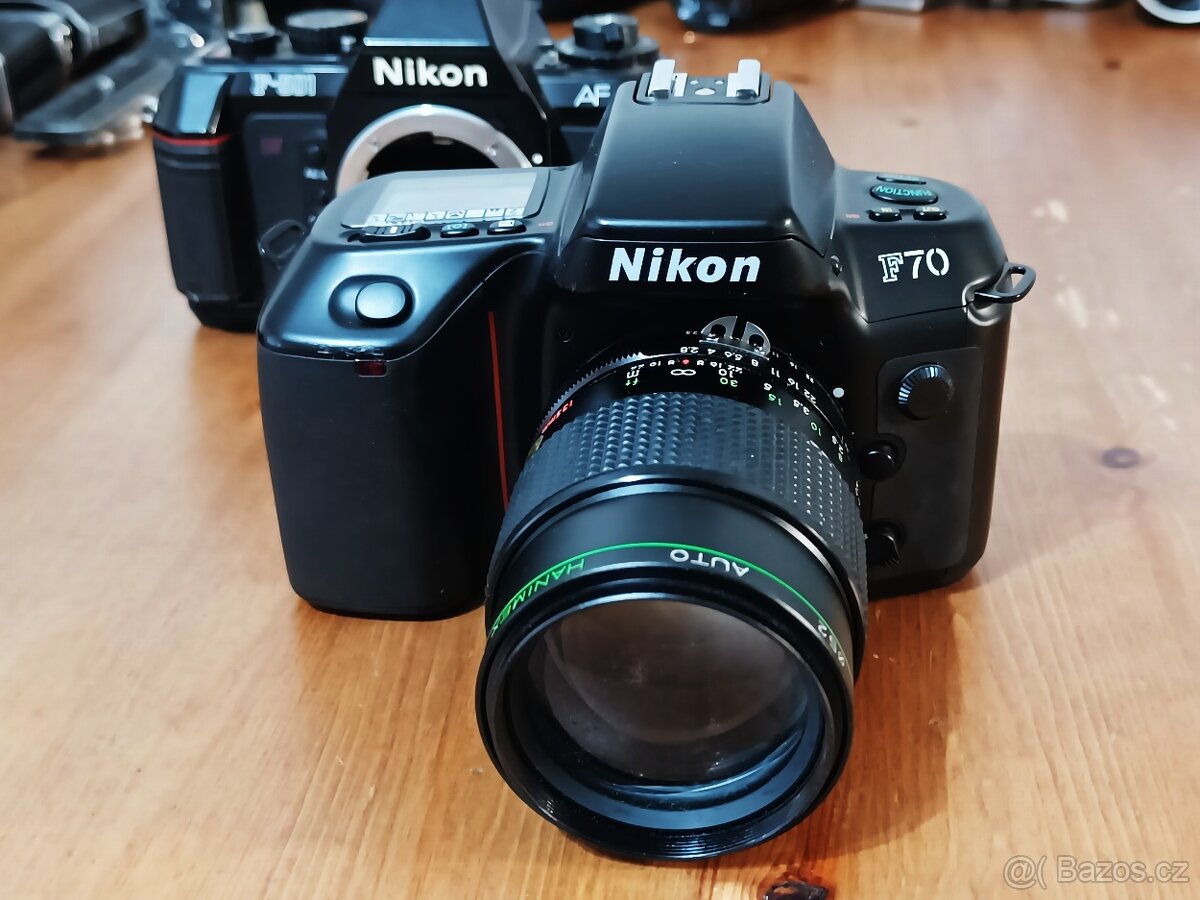 Dva fotoaparáty NIKON + objektiv - 7