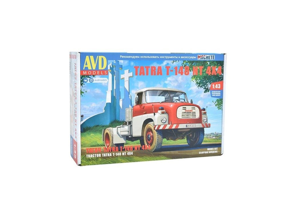 Stavebnice modelů Tatra 1:43 AVD - 7