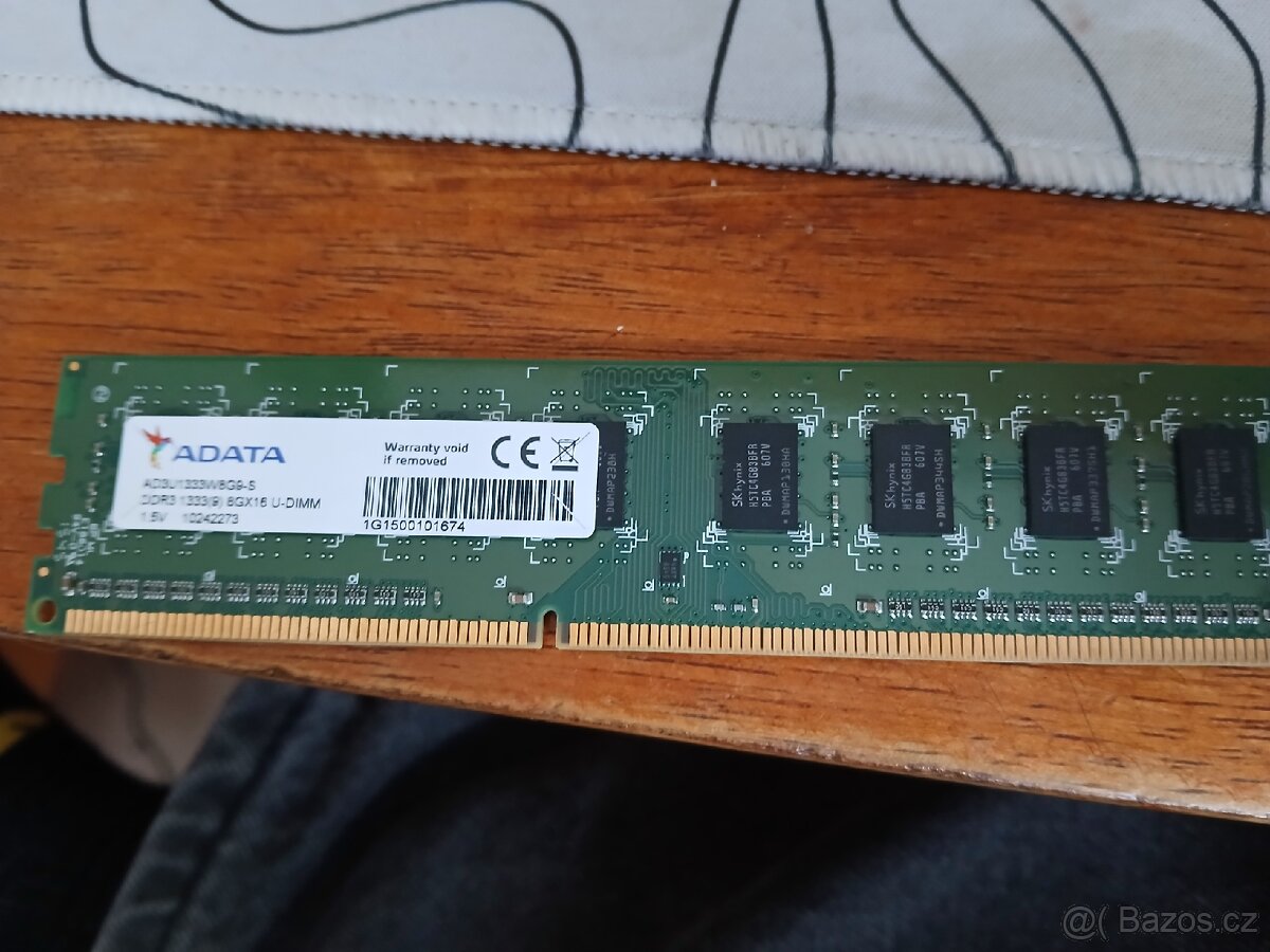 RAM DDR4 16GB (2x8GB) Kingston HyperX + ADATA - 7